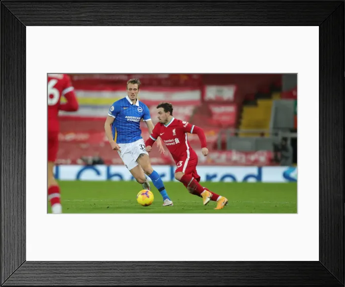 Framed Print : 3rd February 2021: Liverpool vs. Brighton and Hove Albion - Premier League Clash at Anfield Framed Print : 3rd February 2021: Liverpool vs. Brighton and Hove Albion - Premier League Clash at Anfield