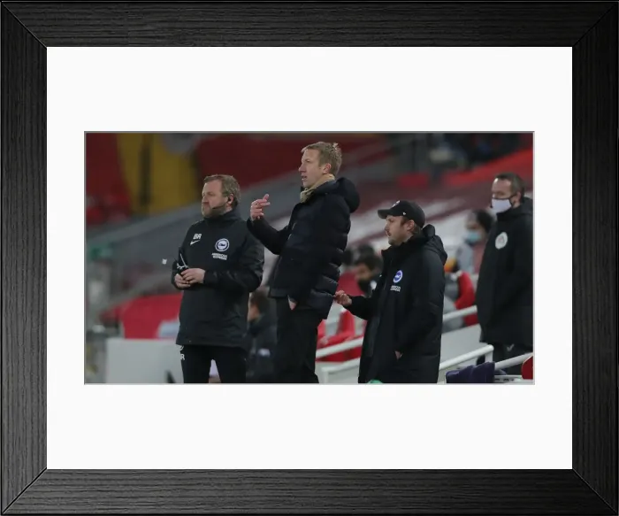 Framed Print : 3rd February 2021: Premier League Showdown - Liverpool vs. Brighton and Hove Albion at Anfield Framed Print : 3rd February 2021: Premier League Showdown - Liverpool vs. Brighton and Hove Albion at Anfield