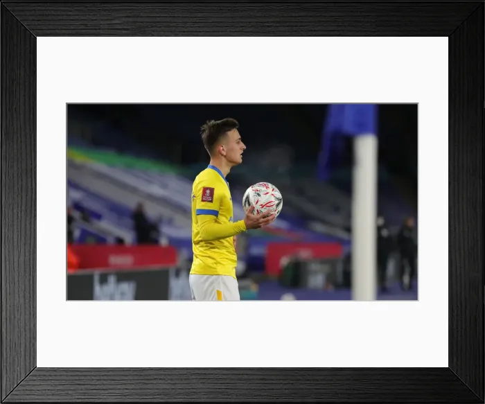 Framed Print : FA Cup Showdown: Leicester City vs. Brighton and Hove Albion (10FEB21)
