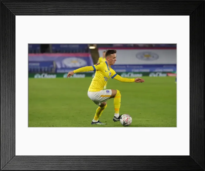 Framed Print : FA Cup Fifth Round Showdown: Leicester City vs. Brighton and Hove Albion at The King Power Stadium (10FEB21)
