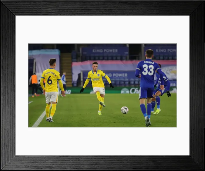 Framed Print : FA Cup Showdown: Leicester City vs. Brighton and Hove Albion (10FEB21) Framed Print : FA Cup Showdown: Leicester City vs. Brighton and Hove Albion (10FEB21)