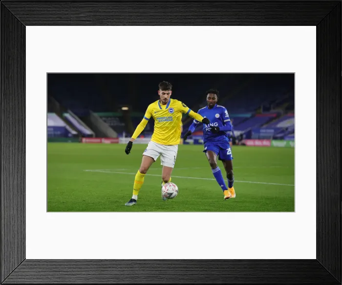 Framed Print : FA Cup Fifth Round: Leicester City vs. Brighton & Hove Albion - Intense Clash at The King Power Stadium (10FEB21) Framed Print : FA Cup Fifth Round: Leicester City vs. Brighton & Hove Albion - Intense Clash at The King Power Stadium (10FEB21)