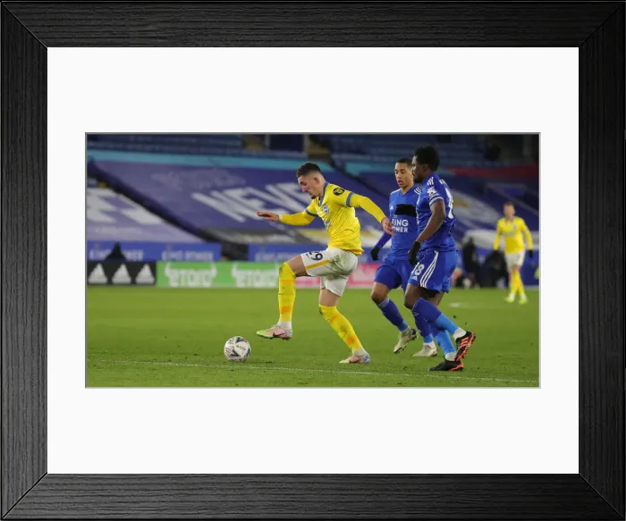 Framed Print : FA Cup Battle: Leicester City vs. Brighton and Hove Albion (10FEB21) Framed Print : FA Cup Battle: Leicester City vs. Brighton and Hove Albion (10FEB21)