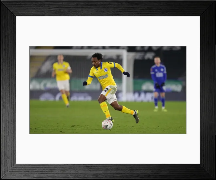 Framed Print : FA Cup Showdown: Leicester City vs. Brighton and Hove Albion (10FEB21) Framed Print : FA Cup Showdown: Leicester City vs. Brighton and Hove Albion (10FEB21)