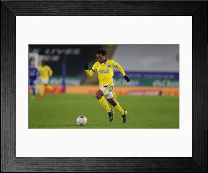 Framed Print : FA Cup Fifth Round: Leicester City vs. Brighton and Hove Albion - 10FEB21 Framed Print : FA Cup Fifth Round: Leicester City vs. Brighton and Hove Albion - 10FEB21