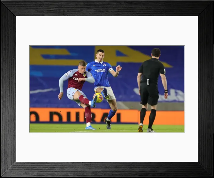 Framed Print : Brighton vs Aston Villa: Intense Premier League Clash at American Express Community Stadium (13FEB21) Framed Print : Brighton vs Aston Villa: Intense Premier League Clash at American Express Community Stadium (13FEB21)