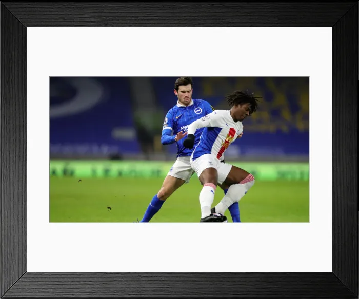 Framed Print : Brighton and Hove Albion v Crystal Palace Premier League 22FEB21 Framed Print : Brighton and Hove Albion v Crystal Palace Premier League 22FEB21
