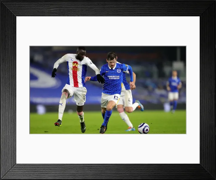 Framed Print : Intense Premier League Showdown: Brighton & Hove Albion vs. Crystal Palace (22FEB21) Framed Print : Intense Premier League Showdown: Brighton & Hove Albion vs. Crystal Palace (22FEB21)