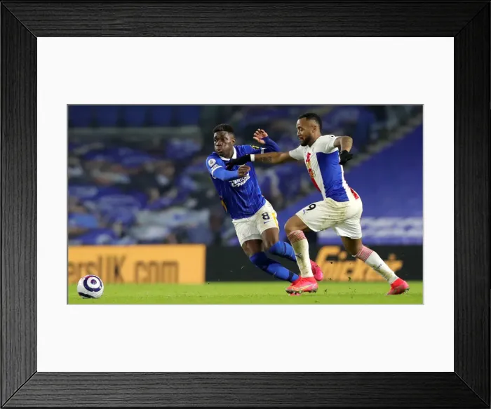 Framed Print : Intense Premier League Showdown: Brighton & Hove Albion vs. Crystal Palace (22FEB21) Framed Print : Intense Premier League Showdown: Brighton & Hove Albion vs. Crystal Palace (22FEB21)