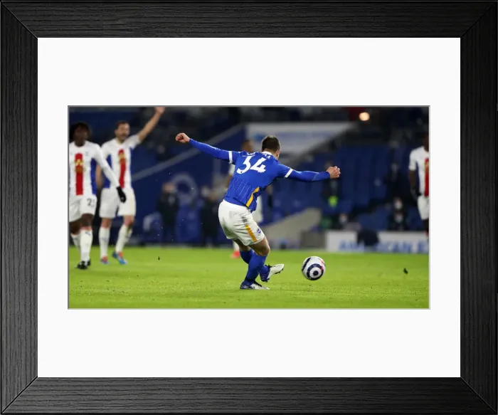 Framed Print : Intense Premier League Showdown: Brighton and Hove Albion vs. Crystal Palace (22FEB21) Framed Print : Intense Premier League Showdown: Brighton and Hove Albion vs. Crystal Palace (22FEB21)