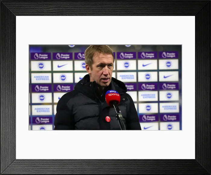 Framed Print : Intense Premier League Showdown: Brighton & Hove Albion vs. Crystal Palace (22FEB21) Framed Print : Intense Premier League Showdown: Brighton & Hove Albion vs. Crystal Palace (22FEB21)