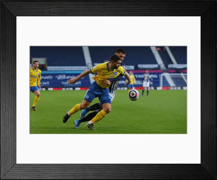 Framed Print : 27FEB21: A Battle at The Hawthorns - West Bromwich Albion vs. Brighton and Hove Albion, Premier League Framed Print : 27FEB21: A Battle at The Hawthorns - West Bromwich Albion vs. Brighton and Hove Albion, Premier League