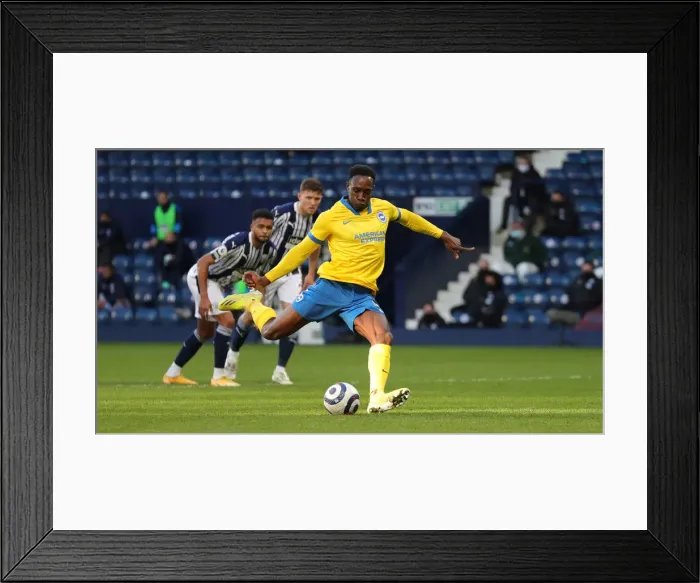 Framed Print : Premier League Showdown: West Bromwich Albion vs. Brighton and Hove Albion (27FEB21) Framed Print : Premier League Showdown: West Bromwich Albion vs. Brighton and Hove Albion (27FEB21)