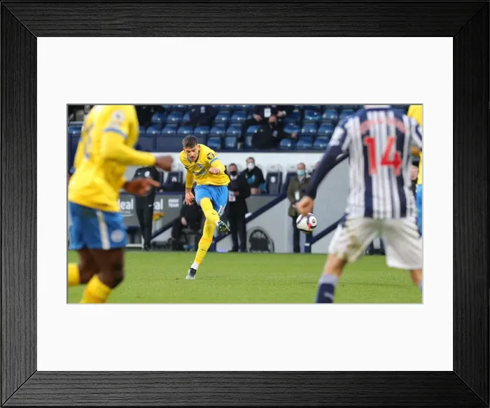 Framed Print : Premier League Showdown: West Bromwich Albion vs. Brighton and Hove Albion (27FEB21) Framed Print : Premier League Showdown: West Bromwich Albion vs. Brighton and Hove Albion (27FEB21)