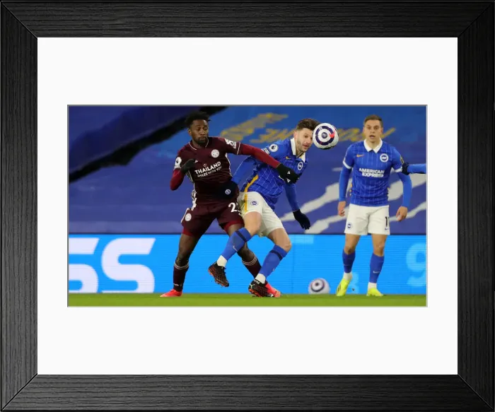 Framed Print : Intense Premier League Showdown: Brighton & Hove Albion vs. Leicester City (06MAR21) Framed Print : Intense Premier League Showdown: Brighton & Hove Albion vs. Leicester City (06MAR21)