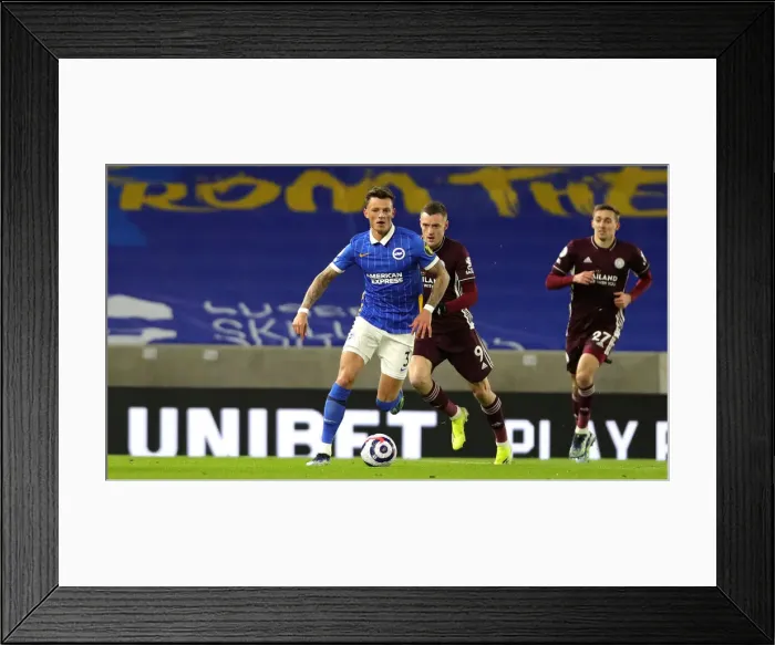 Framed Print : Intense Premier League Showdown: Brighton & Hove Albion vs. Leicester City (06MAR21) Framed Print : Intense Premier League Showdown: Brighton & Hove Albion vs. Leicester City (06MAR21)