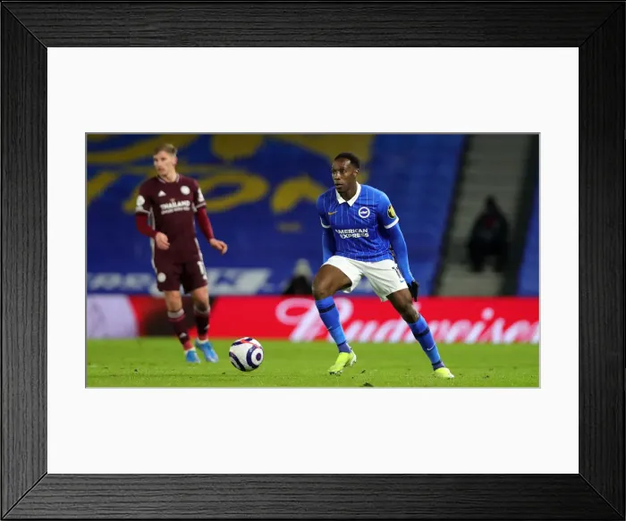 Framed Print : Intense Premier League Showdown: Brighton vs. Leicester (06MAR21) Framed Print : Intense Premier League Showdown: Brighton vs. Leicester (06MAR21)