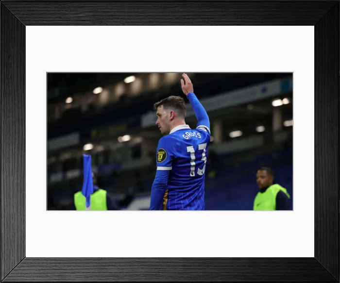 Framed Print : Brighton vs Leicester: Premier League Clash at American Express Community Stadium (06MAR21) Framed Print : Brighton vs Leicester: Premier League Clash at American Express Community Stadium (06MAR21)