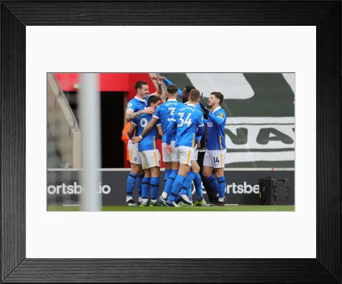 Framed Print : Premier League Showdown: Southampton vs. Brighton & Hove Albion (14MAR21)