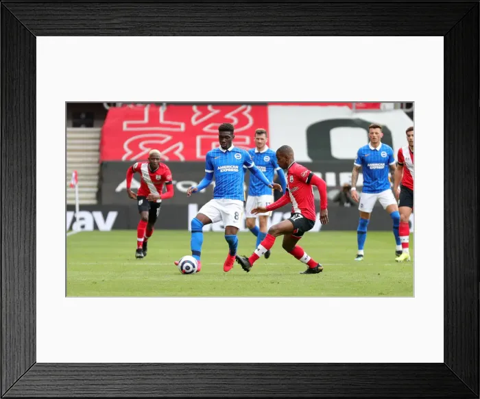 Framed Print : 44 Yves Bissouma Framed Print : 44 Yves Bissouma