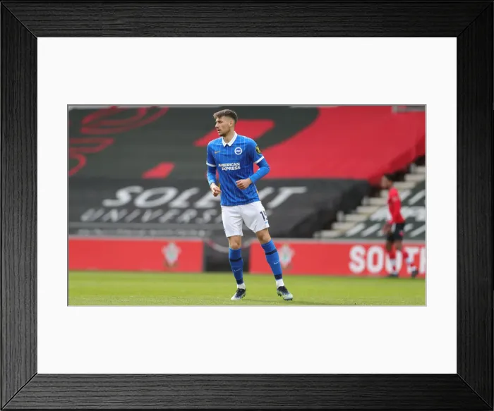 Framed Print : 14MAR21: Premier League Battle - Southampton vs. Brighton & Hove Albion at St. Mary's Stadium Framed Print : 14MAR21: Premier League Battle - Southampton vs. Brighton & Hove Albion at St. Mary's Stadium