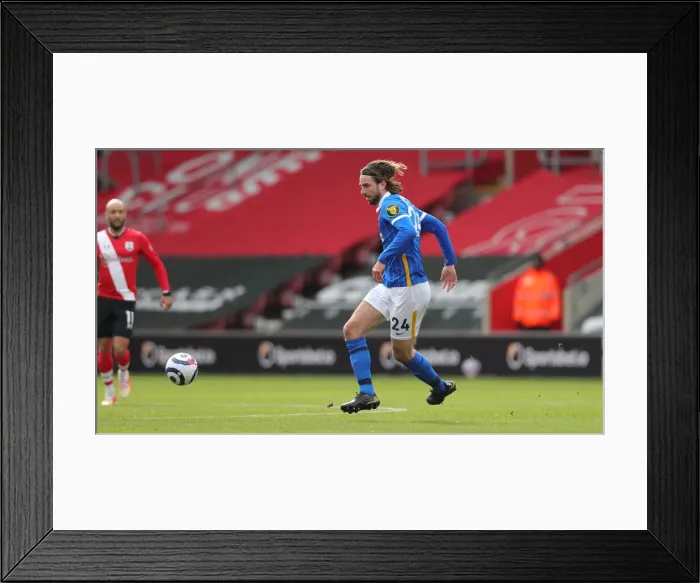 Framed Print : Premier League Clash: Southampton vs. Brighton & Hove Albion at St. Mary's Stadium (14MAR21) Framed Print : Premier League Clash: Southampton vs. Brighton & Hove Albion at St. Mary's Stadium (14MAR21)