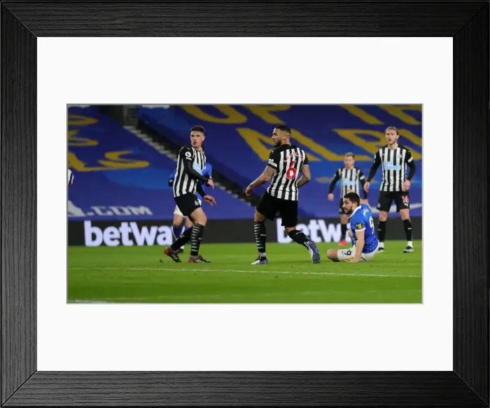 Framed Print : 34 Neal Maupay Framed Print : 34 Neal Maupay