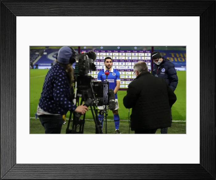 Framed Print : 48 Neal Maupay Framed Print : 48 Neal Maupay