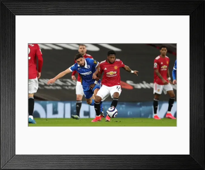 Framed Print : Premier League Showdown: Manchester United vs. Brighton and Hove Albion at Old Trafford (04APR21) Framed Print : Premier League Showdown: Manchester United vs. Brighton and Hove Albion at Old Trafford (04APR21)
