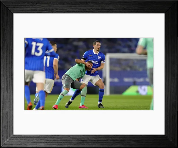 Framed Print : 17 Lewis Dunk Framed Print : 17 Lewis Dunk
