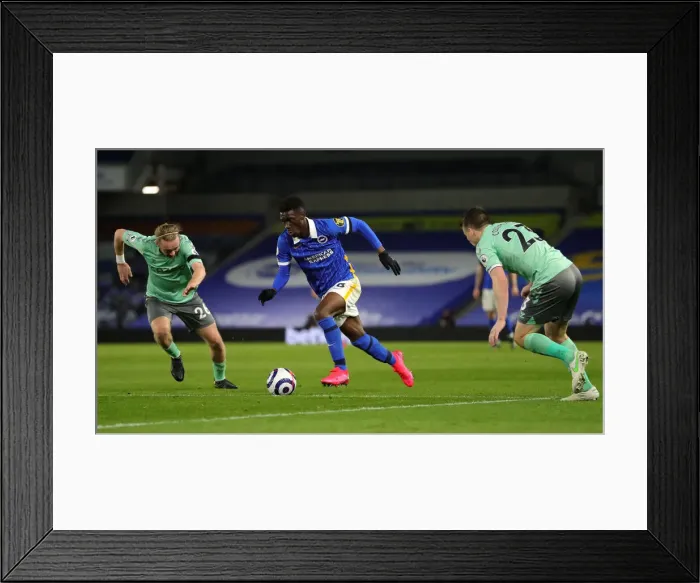 Framed Print : 45 Yves Bissouma Framed Print : 45 Yves Bissouma
