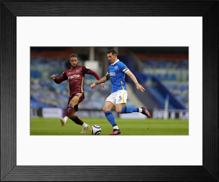 Framed Print : Intense Premier League Showdown: Brighton & Hove Albion vs. Leeds United (01MAY21) Framed Print : Intense Premier League Showdown: Brighton & Hove Albion vs. Leeds United (01MAY21)