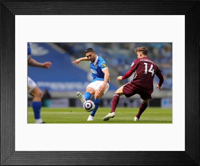 Framed Print : Intense Premier League Showdown: Brighton & Hove Albion vs. Leeds United (01MAY21) Framed Print : Intense Premier League Showdown: Brighton & Hove Albion vs. Leeds United (01MAY21)
