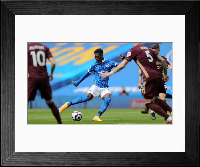 Framed Print : Intense Premier League Showdown: Brighton & Hove Albion vs. Leeds United (01MAY21) Framed Print : Intense Premier League Showdown: Brighton & Hove Albion vs. Leeds United (01MAY21)