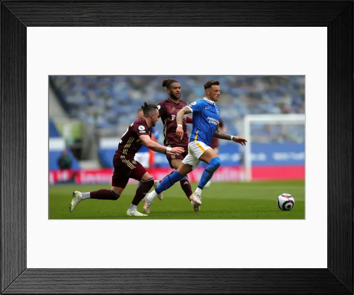 Framed Print : Brighton and Hove Albion vs. Leeds United: A Premier League Battle at American Express Community Stadium (01MAY21) Framed Print : Brighton and Hove Albion vs. Leeds United: A Premier League Battle at American Express Community Stadium (01MAY21)