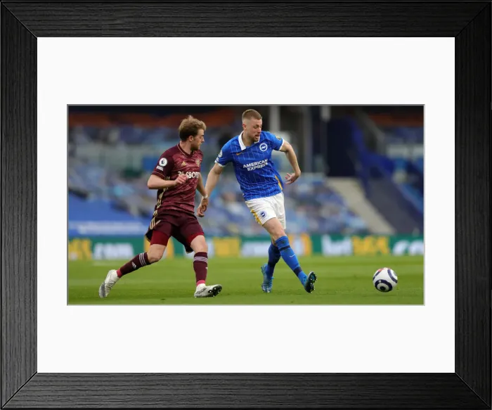 Framed Print : Intense Premier League Showdown: Brighton & Hove Albion vs. Leeds United (01MAY21) Framed Print : Intense Premier League Showdown: Brighton & Hove Albion vs. Leeds United (01MAY21)