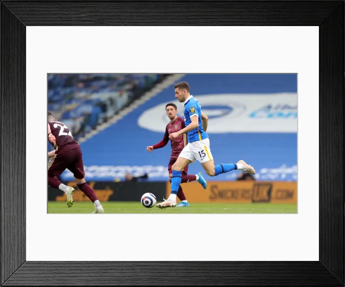 Framed Print : Intense Premier League Clash: Brighton & Hove Albion vs. Leeds United (01.05.2021) Framed Print : Intense Premier League Clash: Brighton & Hove Albion vs. Leeds United (01.05.2021)