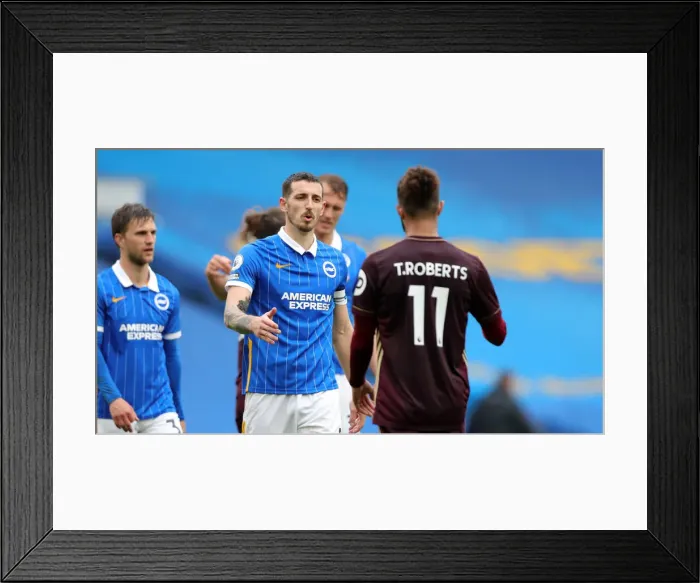 Framed Print : Brighton and Hove Albion vs. Leeds United: A Premier League Battle at American Express Community Stadium (01MAY21) Framed Print : Brighton and Hove Albion vs. Leeds United: A Premier League Battle at American Express Community Stadium (01MAY21)