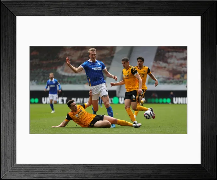 Framed Print : 0-0 Stalemate: Brighton & Hove Albion vs. Wolverhampton Wanderers (May 9, 2021) Framed Print : 0-0 Stalemate: Brighton & Hove Albion vs. Wolverhampton Wanderers (May 9, 2021)