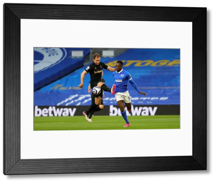 Framed Print : Brighton and Hove Albion v West Ham United Premier League 15MAY21 Framed Print : Brighton and Hove Albion v West Ham United Premier League 15MAY21