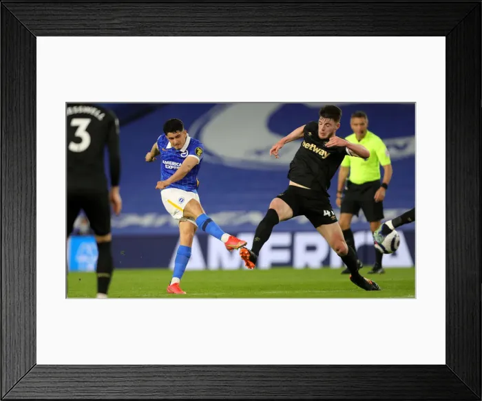 Framed Print : Premier League Showdown: Brighton & Hove Albion vs. West Ham United (15MAY21) Framed Print : Premier League Showdown: Brighton & Hove Albion vs. West Ham United (15MAY21)
