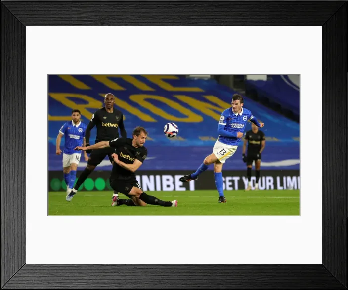 Framed Print : Brighton vs. West Ham: Intense Premier League Clash at American Express Community Stadium (15MAY21) Framed Print : Brighton vs. West Ham: Intense Premier League Clash at American Express Community Stadium (15MAY21)