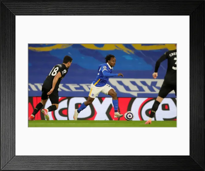 Framed Print : Intense Premier League Showdown: Brighton & Hove Albion vs. West Ham United (15MAY21) Framed Print : Intense Premier League Showdown: Brighton & Hove Albion vs. West Ham United (15MAY21)