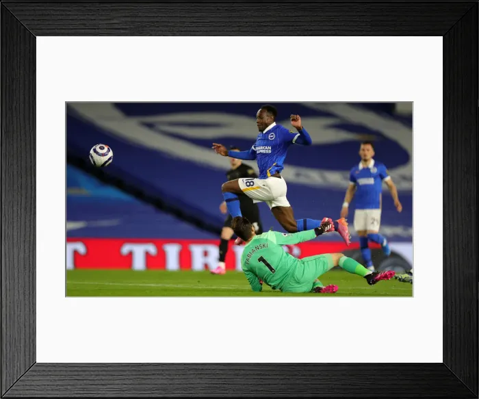 Framed Print : Brighton vs. West Ham: Premier League Battle at American Express Community Stadium (15May21)
