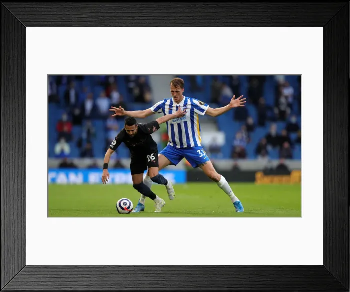 Framed Print : Brighton and Hove Albion v Manchester City Premier League 18MAY21 Framed Print : Brighton and Hove Albion v Manchester City Premier League 18MAY21