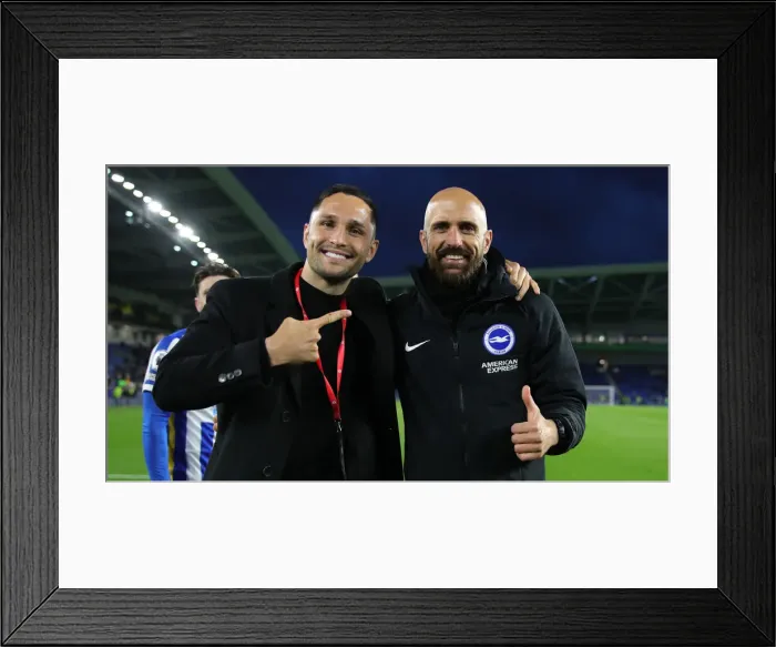 Framed Print : Premier League Showdown: Brighton vs Manchester City (18MAY21) Framed Print : Premier League Showdown: Brighton vs Manchester City (18MAY21)