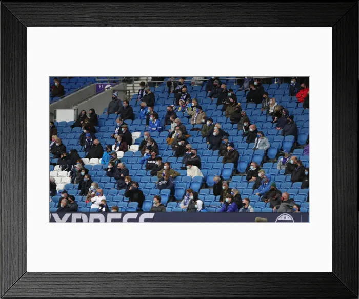 Framed Print : Brighton and Hove Albion vs Manchester City: 2020-21 Premier League Showdown at American Express Community Stadium Framed Print : Brighton and Hove Albion vs Manchester City: 2020-21 Premier League Showdown at American Express Community Stadium