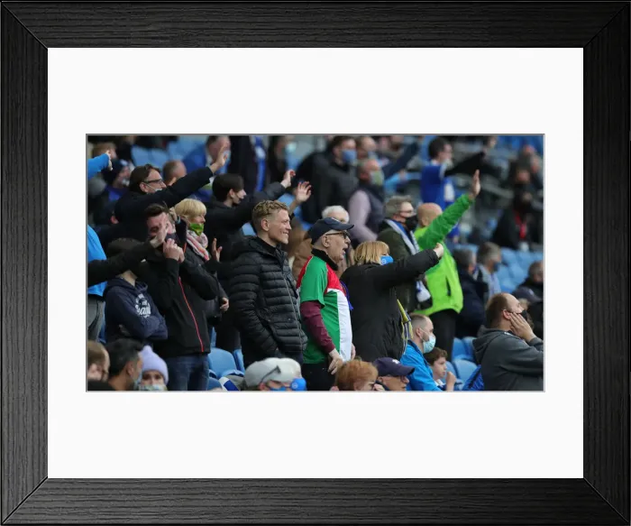 Framed Print : Premier League Showdown: Brighton vs Manchester City (18MAY21)