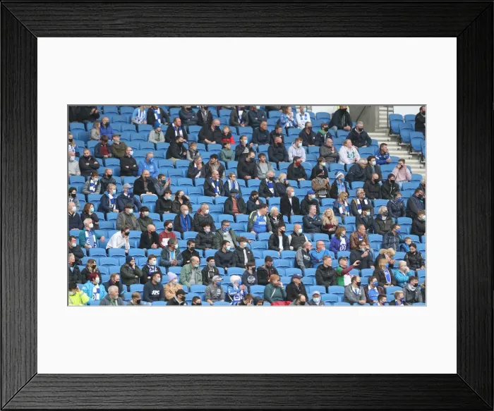 Framed Print : Brighton and Hove Albion vs Manchester City: Premier League Clash at American Express Community Stadium (18MAY21) Framed Print : Brighton and Hove Albion vs Manchester City: Premier League Clash at American Express Community Stadium (18MAY21)