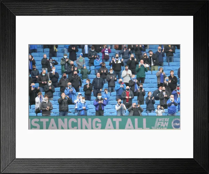 Framed Print : Premier League Showdown: Brighton & Hove Albion vs Manchester City (18MAY21) Framed Print : Premier League Showdown: Brighton & Hove Albion vs Manchester City (18MAY21)